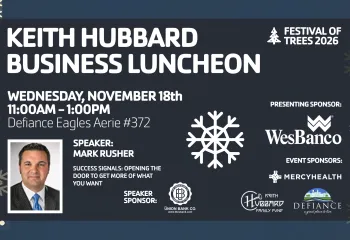 Business Luncheon flyer