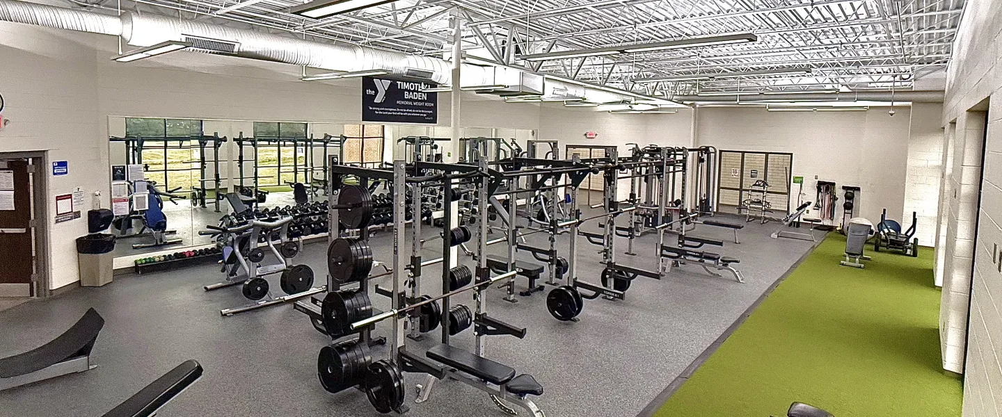Overview of the weight room