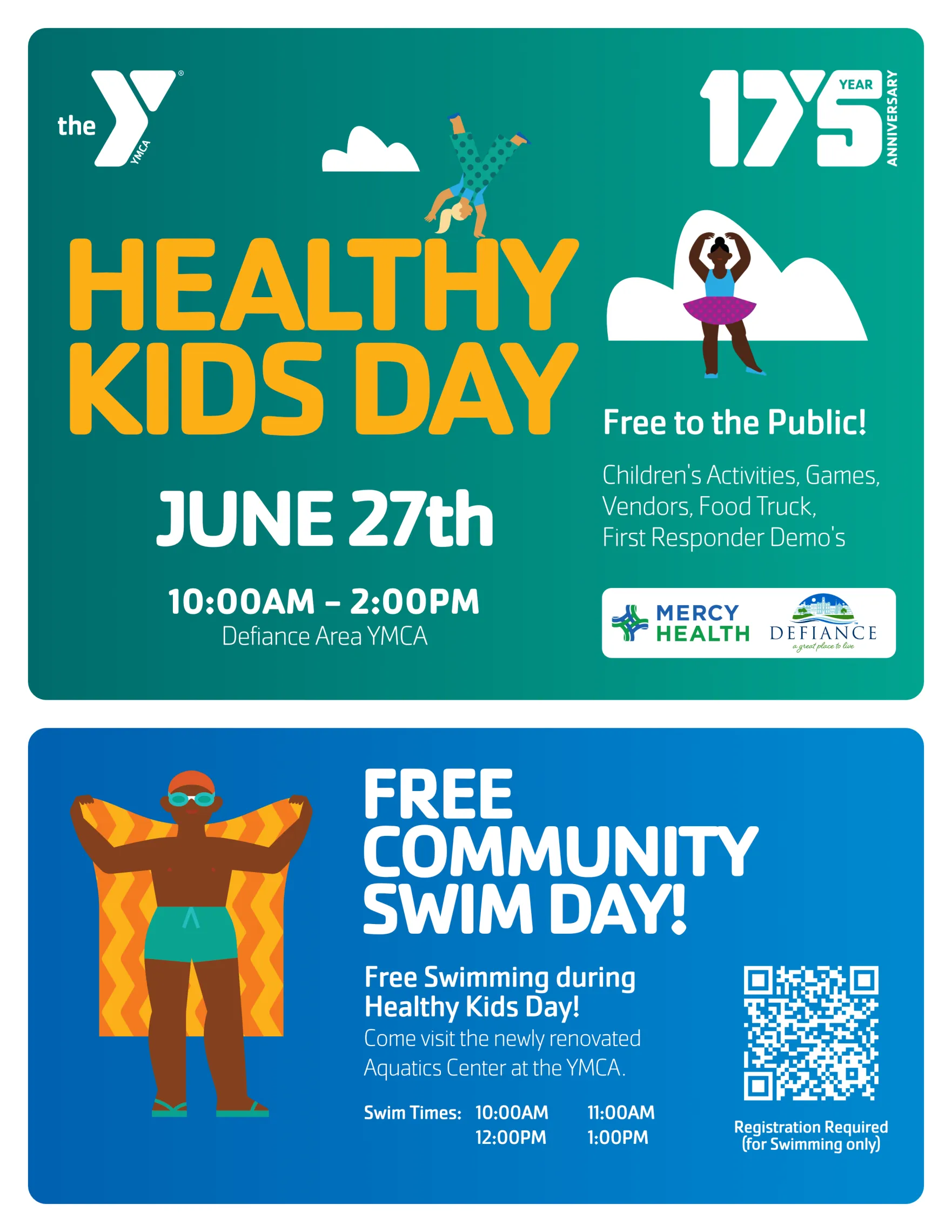 Healthy Kids Day Flyer