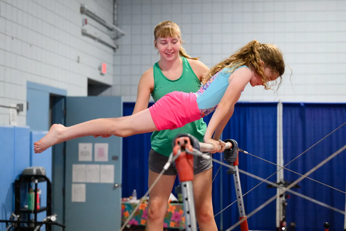 Gymnastics Practice