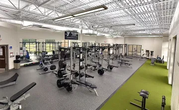 Overview of the weight room