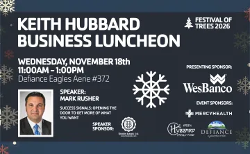 Business Luncheon flyer
